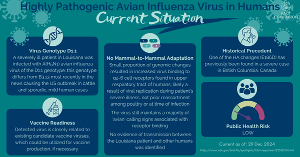 Avian H5N1 Flu in Humans: Current Situation